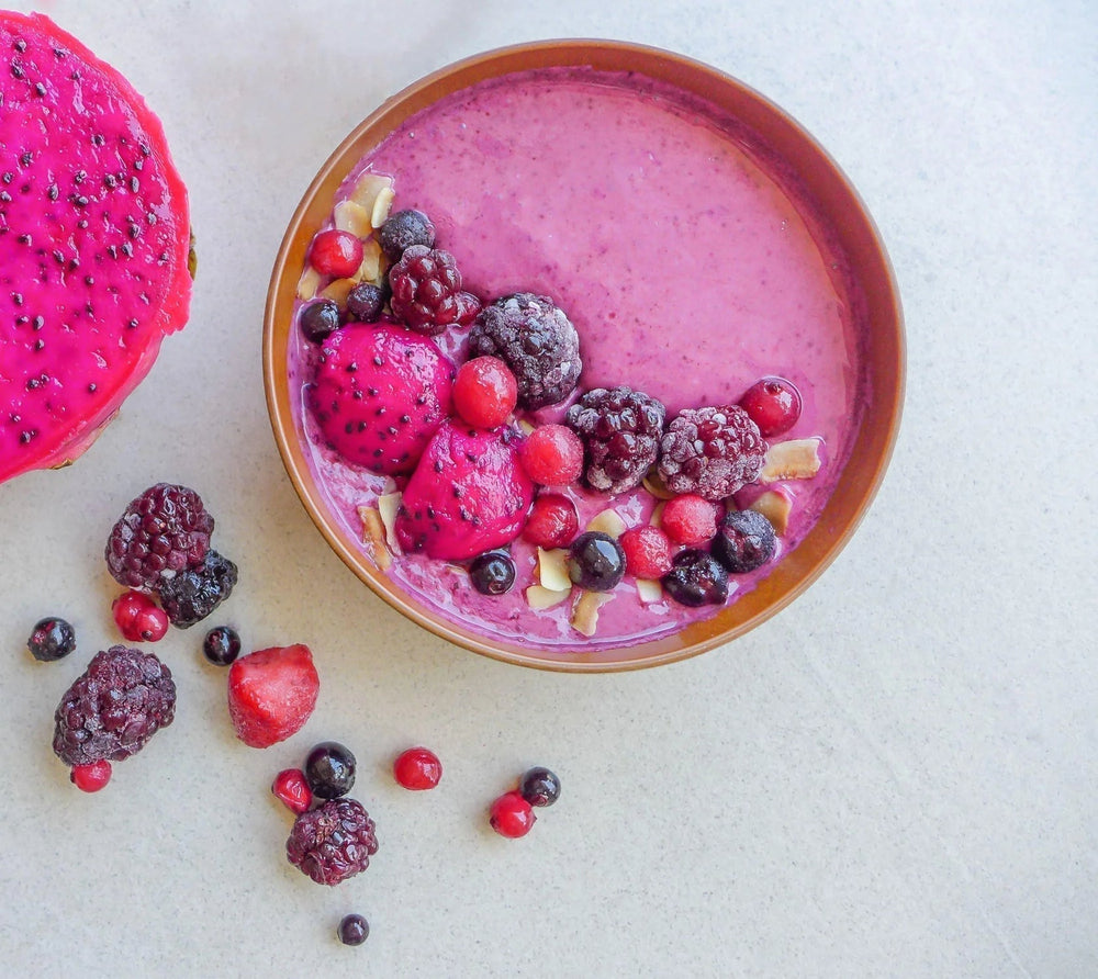 Açaí Bowl met Dragon Fruit Poeder